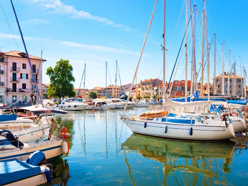 Wochenmarkt in Grado