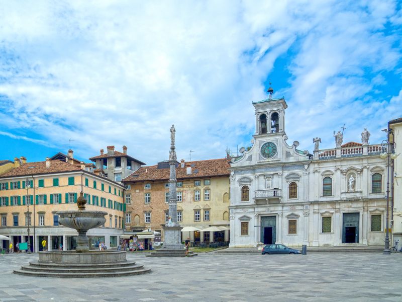Wochenmarkt in Udine