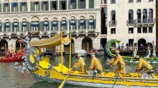La Regata Storico di Venezia 2025 #italy #travel #art #2025 #viral #subscribe #4k
